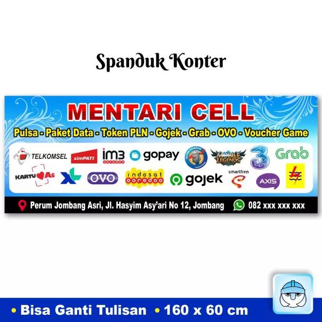 Download Spanduk Counter Nomer 37