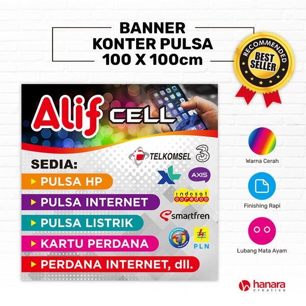 Detail Spanduk Counter Pulsa Nomer 38