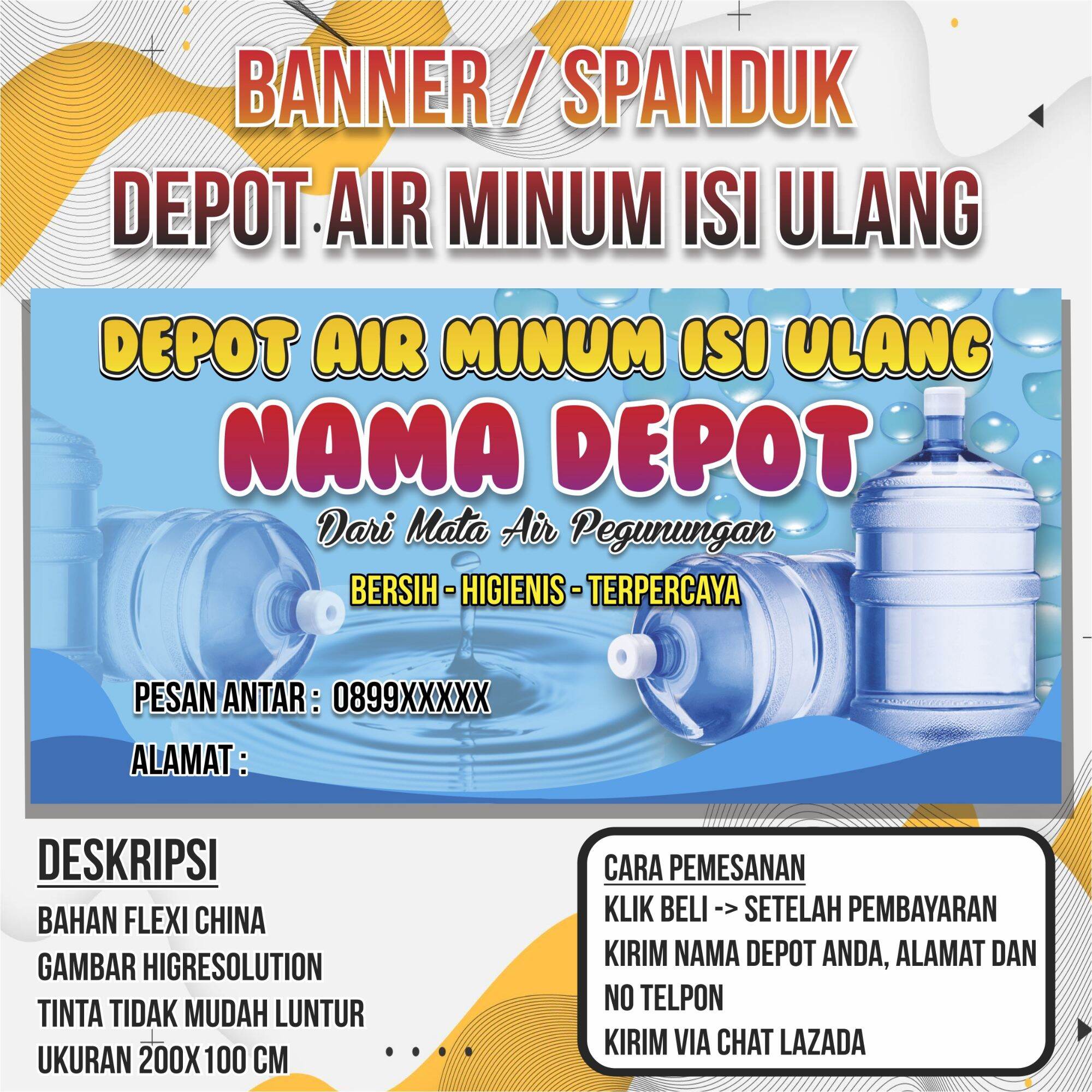 Detail Spanduk Depot Air Minum Isi Ulang Nomer 13