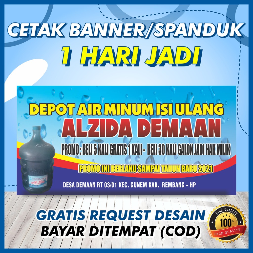 Detail Spanduk Depot Air Minum Isi Ulang Nomer 35