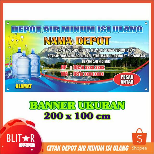 Detail Spanduk Depot Isi Ulang Nomer 6