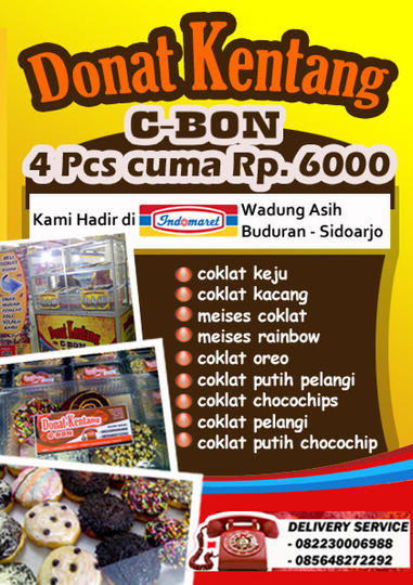 Detail Spanduk Donat Kentang Nomer 27