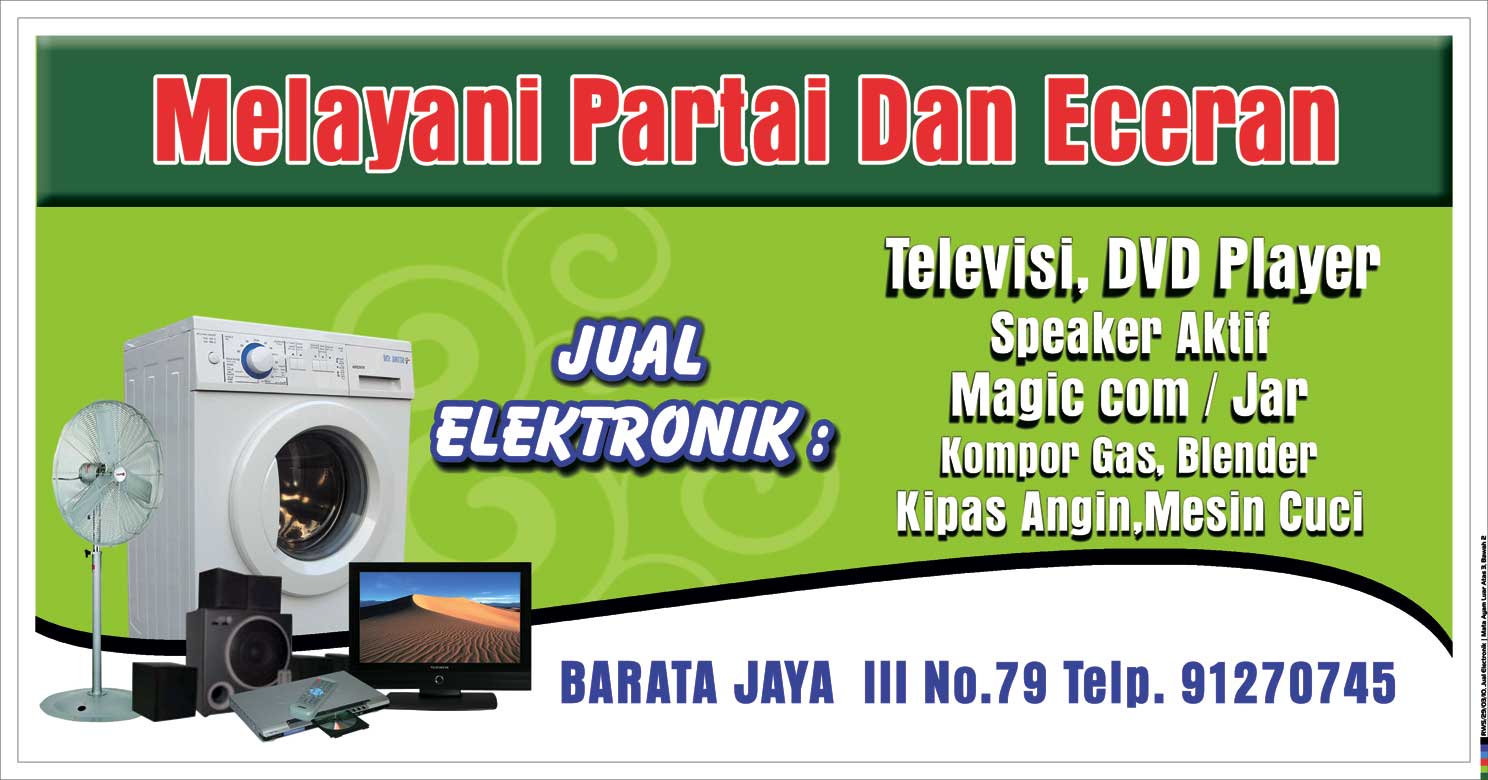 Detail Spanduk Elektronik Nomer 25