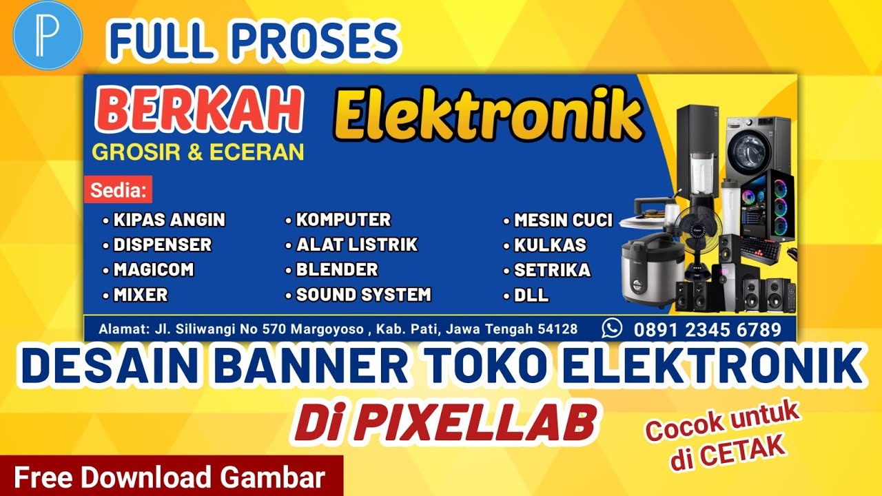 Detail Spanduk Elektronik Nomer 29