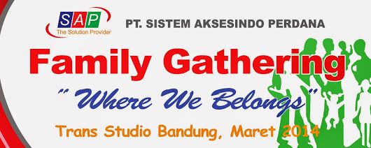 Detail Spanduk Family Gathering Cdr Nomer 11