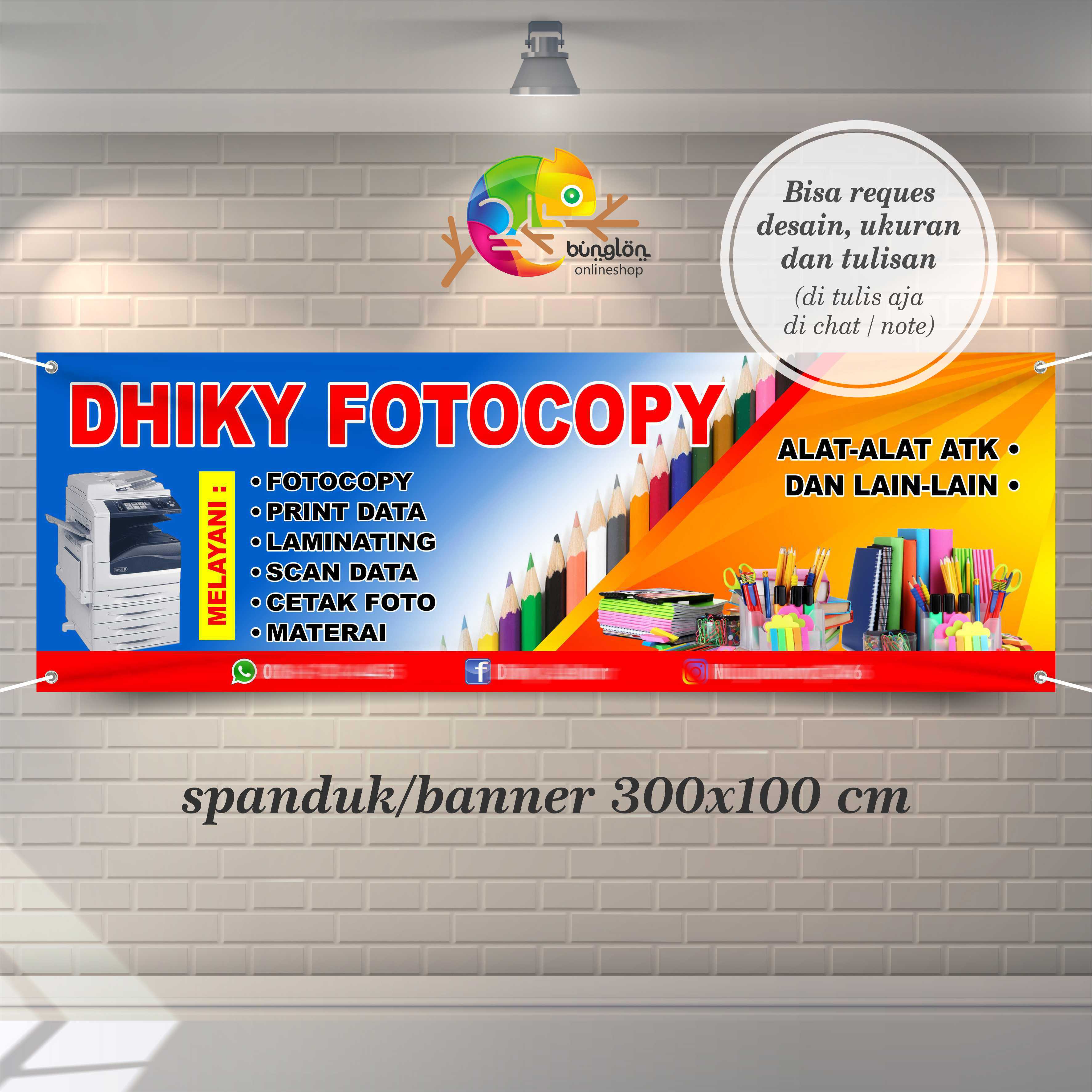 Detail Spanduk Fotocopy Cdr Nomer 22