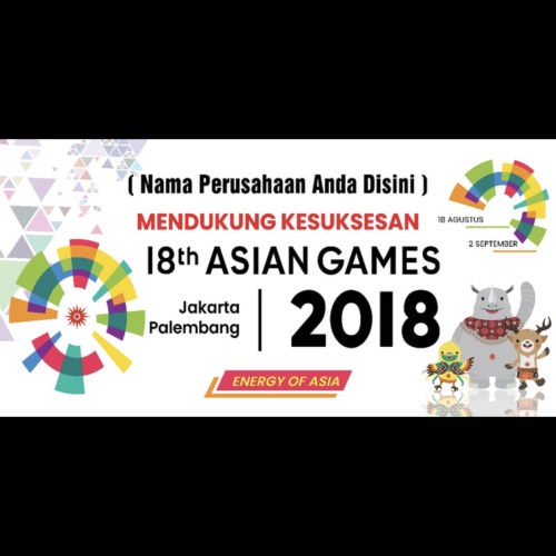 Detail Spanduk Gambar Asian Games 2018 Nomer 40