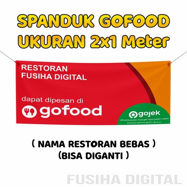 Detail Spanduk Gojek Nomer 12