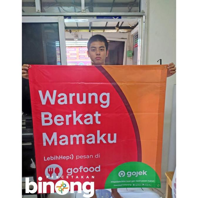 Detail Spanduk Gojek Nomer 13