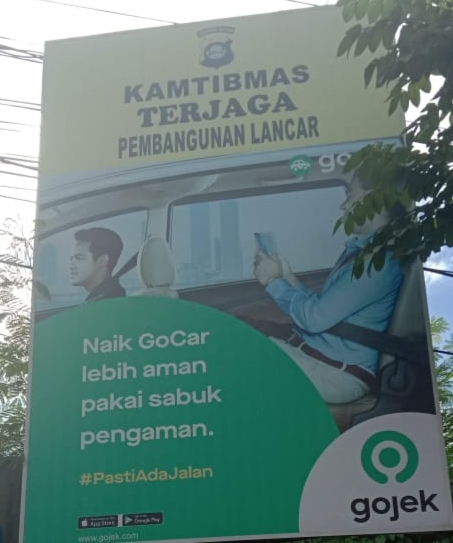 Detail Spanduk Gojek Nomer 29