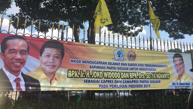 Detail Spanduk Golkar Nomer 20