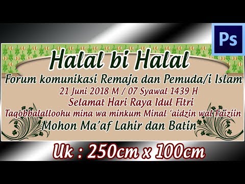 Detail Spanduk Halal Bi Halal Nomer 45