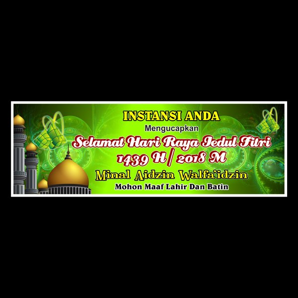 Detail Spanduk Hari Raya Idul Fitri Nomer 28