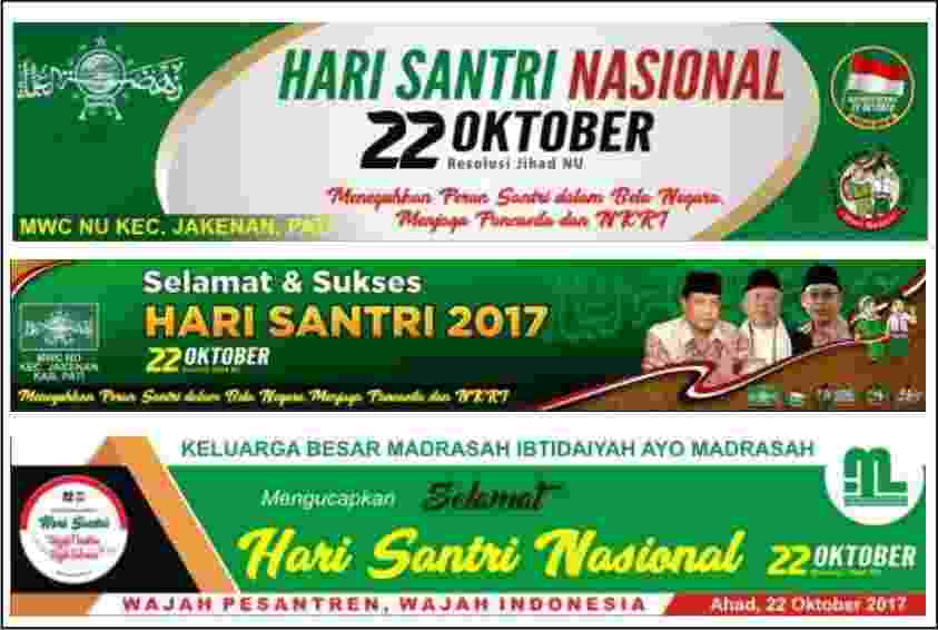 Detail Spanduk Hari Santri 2019 Nomer 3