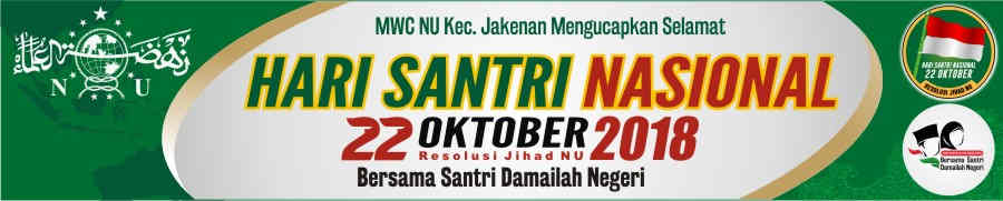 Detail Spanduk Hari Santri 2019 Nomer 6