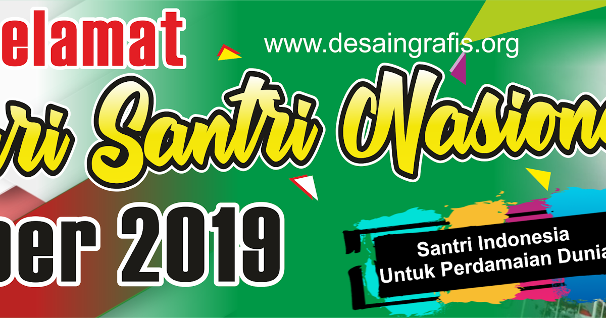 Detail Spanduk Hari Santri Nasional 2019 Nomer 14