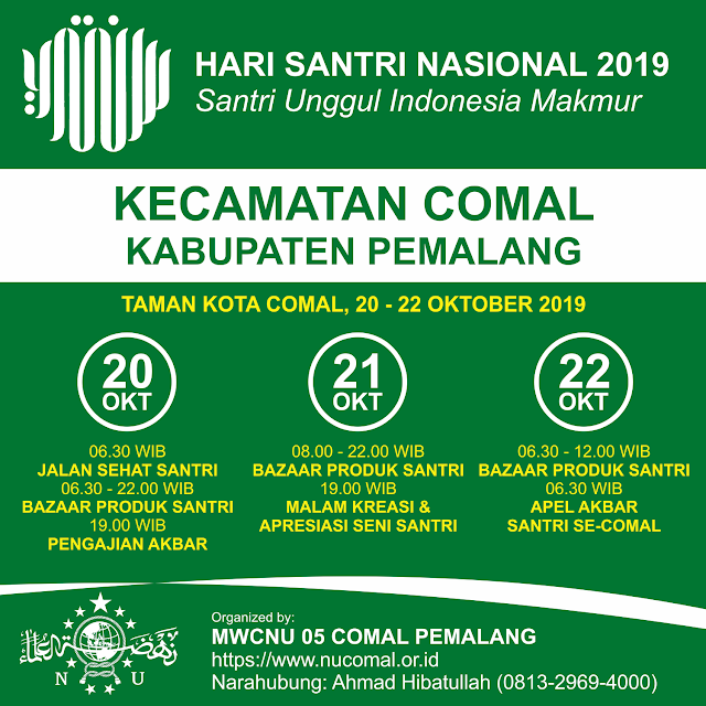 Detail Spanduk Hari Santri Nasional 2019 Nomer 41