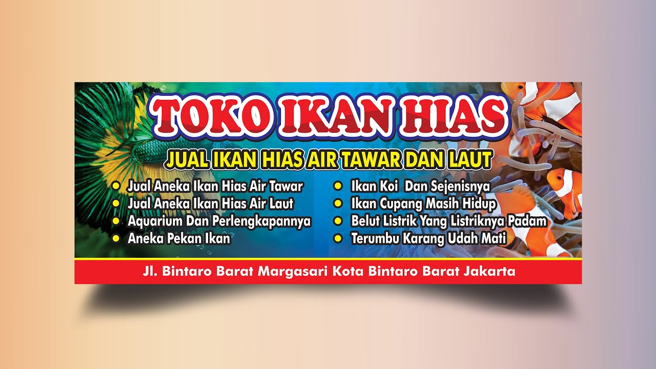 Detail Spanduk Ikan Hias Nomer 7