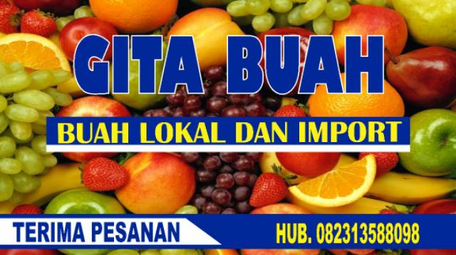 Detail Spanduk Jual Buah Nomer 5