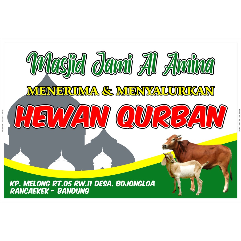 Detail Spanduk Jual Hewan Qurban Nomer 43