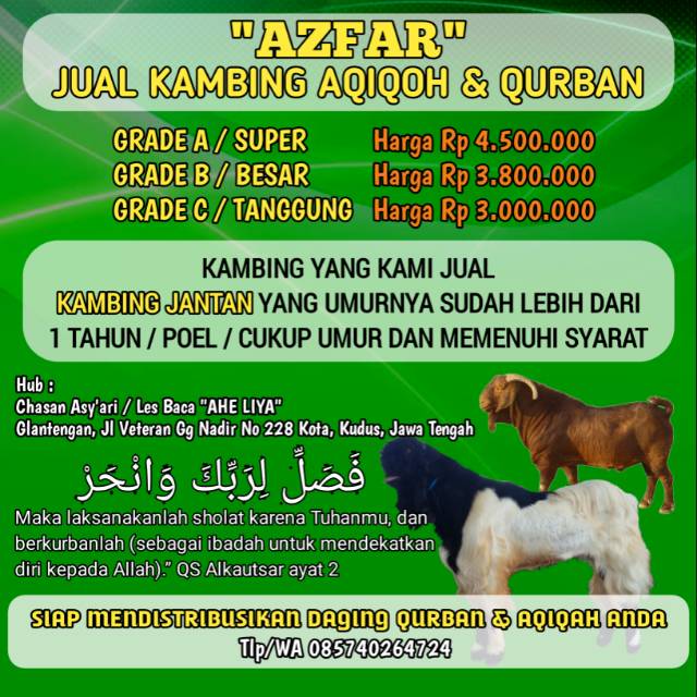 Detail Spanduk Jual Hewan Qurban Nomer 8