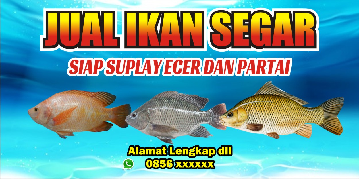 Detail Spanduk Jual Ikan Nomer 4