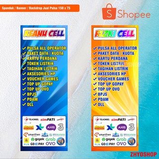 Detail Spanduk Jual Pulsa Dan Token Listrik Nomer 39