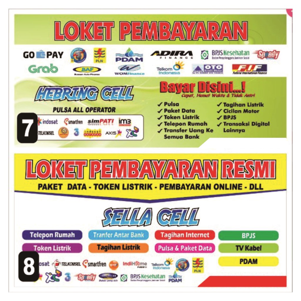 Detail Spanduk Jual Pulsa Dan Token Listrik Nomer 45