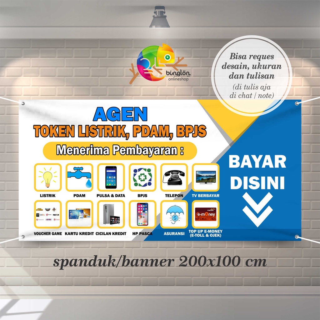 Detail Spanduk Jual Pulsa Dan Token Listrik Nomer 46