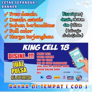 Detail Spanduk Jual Pulsa Dan Token Listrik Nomer 55
