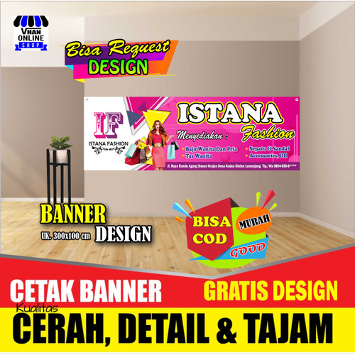 Detail Spanduk Jualan Baju Nomer 13