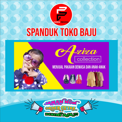 Detail Spanduk Jualan Baju Nomer 19