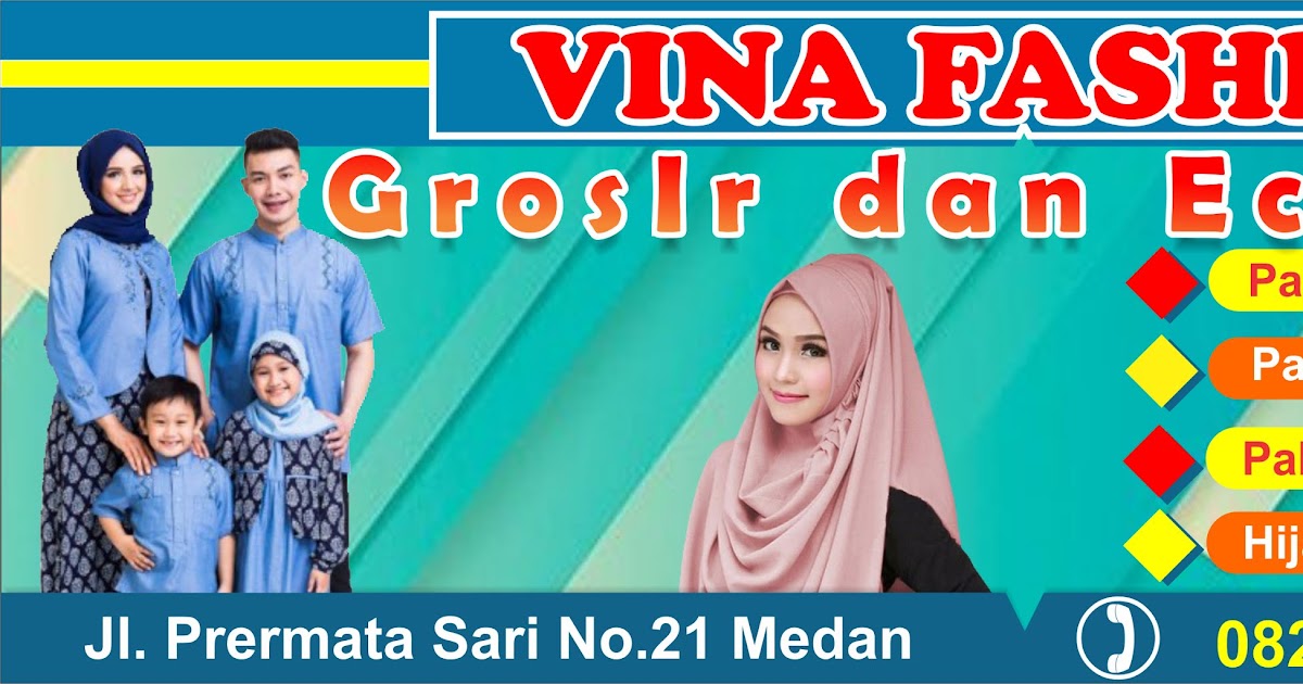 Detail Spanduk Jualan Baju Nomer 24
