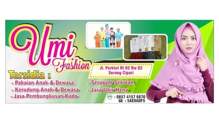 Detail Spanduk Jualan Baju Nomer 26