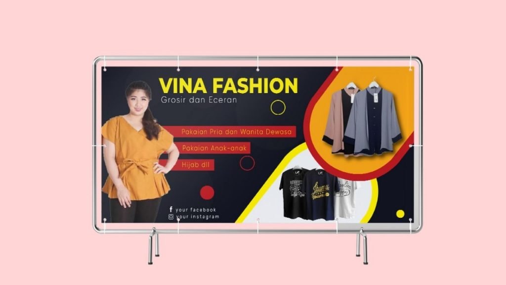 Detail Spanduk Jualan Baju Nomer 28