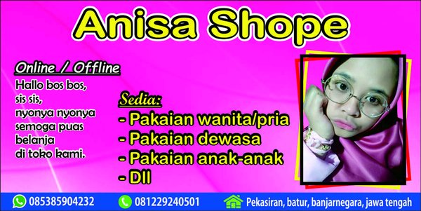 Detail Spanduk Jualan Baju Nomer 5