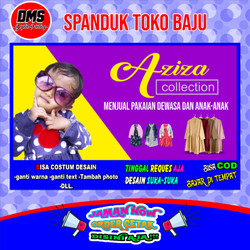 Detail Spanduk Jualan Baju Nomer 7
