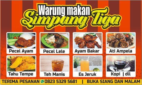 Detail Spanduk Jualan Makanan Nomer 10