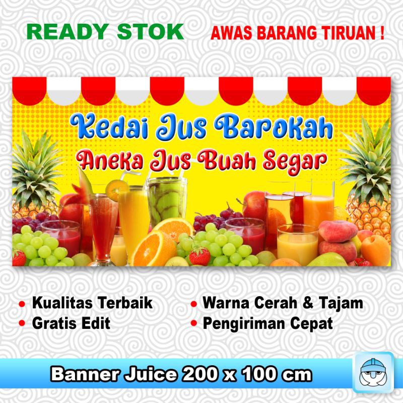 Detail Spanduk Jus Buah Segar Nomer 2