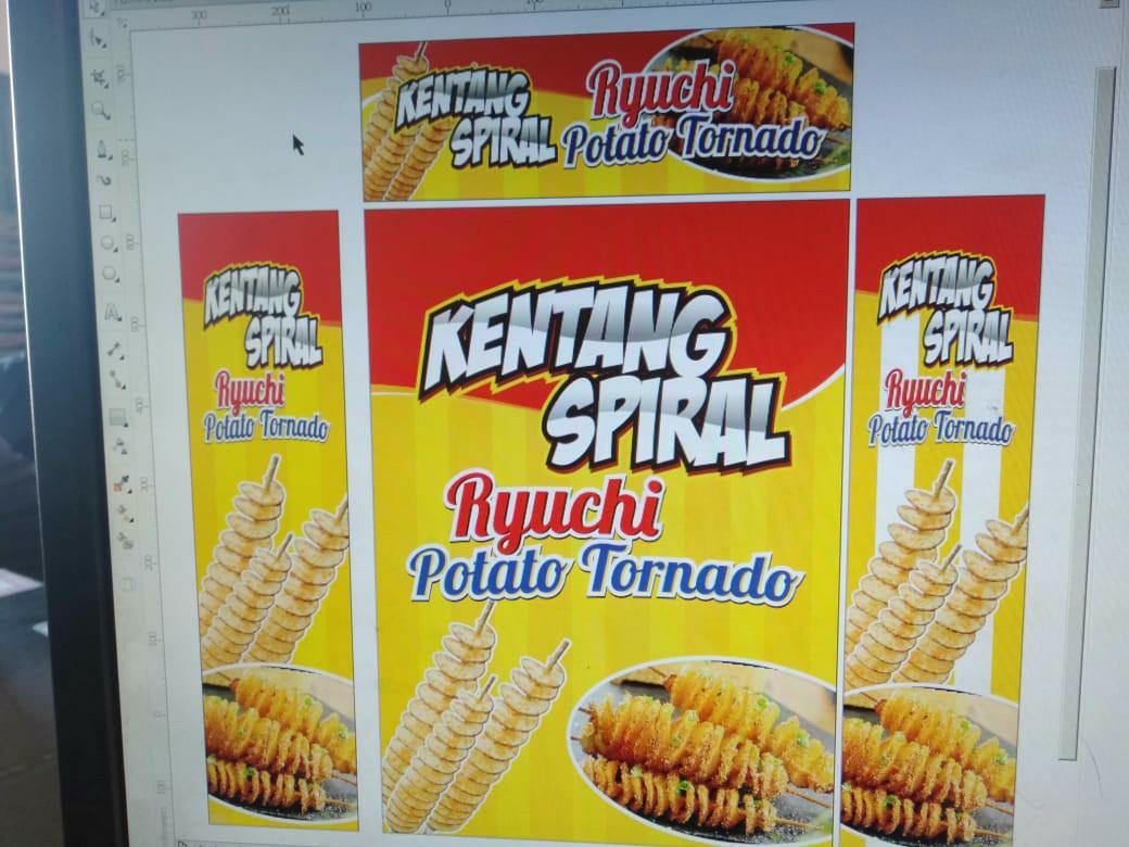 Detail Spanduk Kentang Spiral Nomer 4