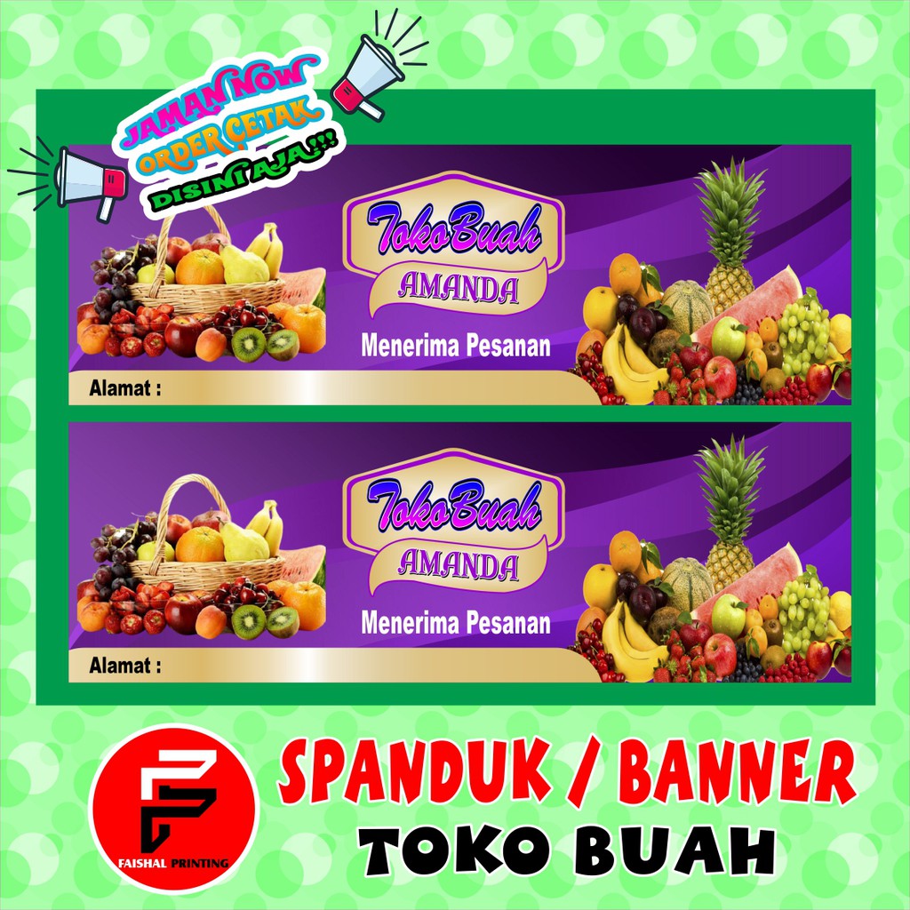 Detail Spanduk Kios Nomer 40