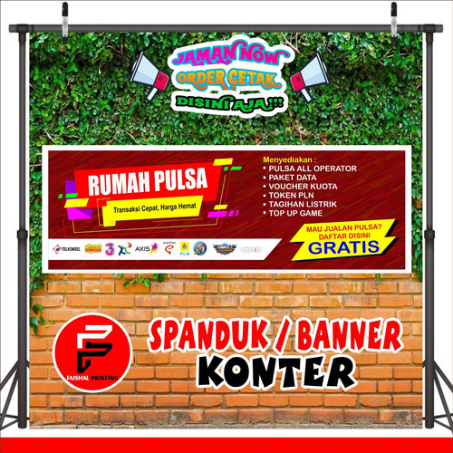 Detail Spanduk Kios Nomer 44