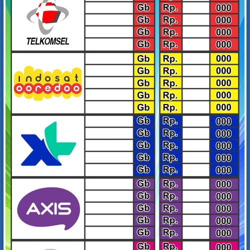 Detail Spanduk Kios Pulsa Nomer 49