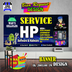 Detail Spanduk Konter Service Hp Nomer 6