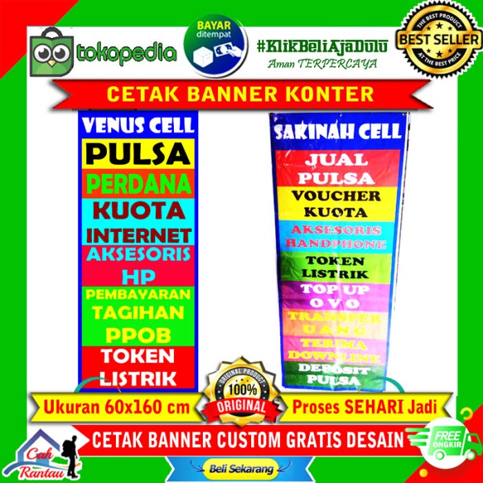 Detail Spanduk Konter Service Hp Nomer 51