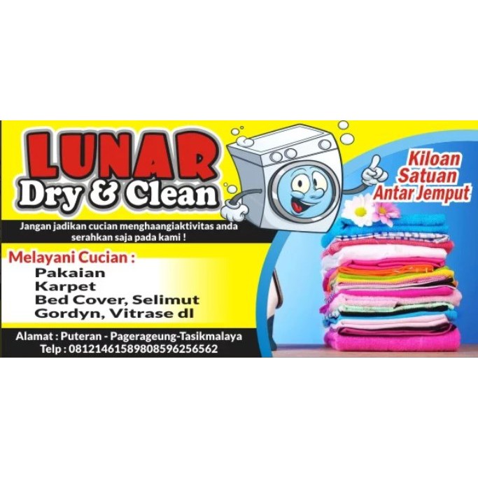 Detail Spanduk Laundry Cdr Nomer 37