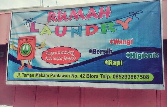 Detail Spanduk Laundry Lucu Nomer 18