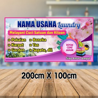 Detail Spanduk Laundry Lucu Nomer 20