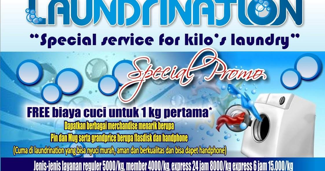 Detail Spanduk Laundry Yang Menarik Cdr Nomer 32