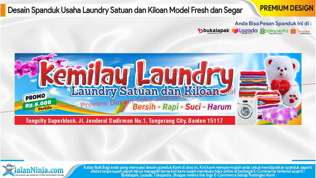 Detail Spanduk Laundry Yang Menarik Cdr Nomer 6